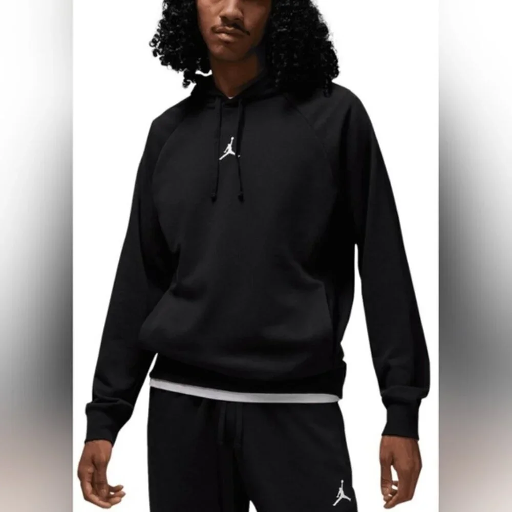 Nike Air Jordan Dri-FIT Hoodie Black Pullover Mens Small Jumpman